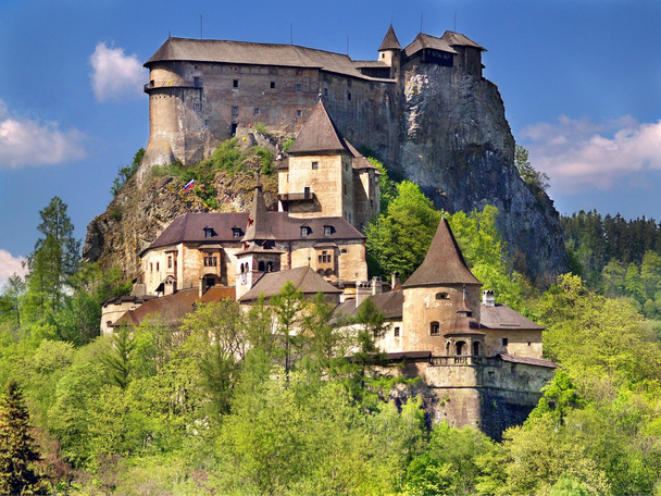 Знаменитого замку Орава, Словаччина - Фото, зображення