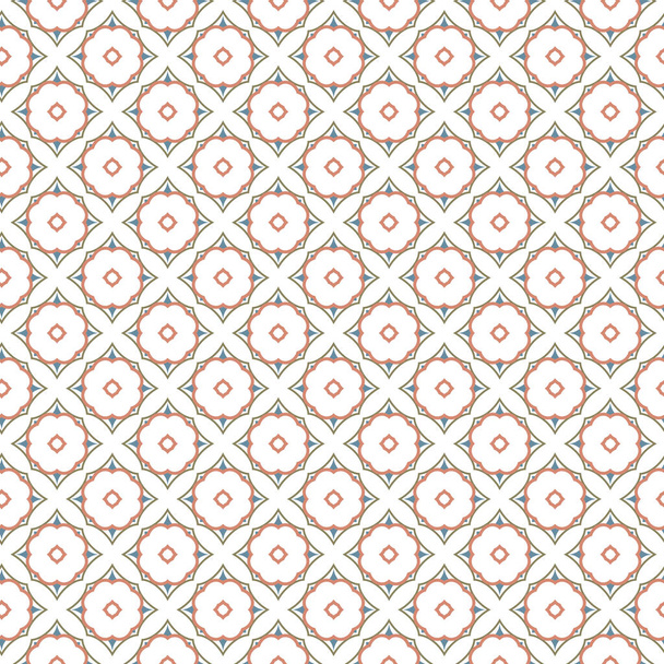 patrón sin costura con formas geométricas vector ilustración - Vector, Imagen