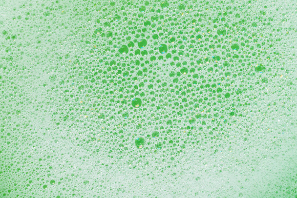 Fundo de espuma verde, vista superior. Espaço de cópia
.  - Foto, Imagem