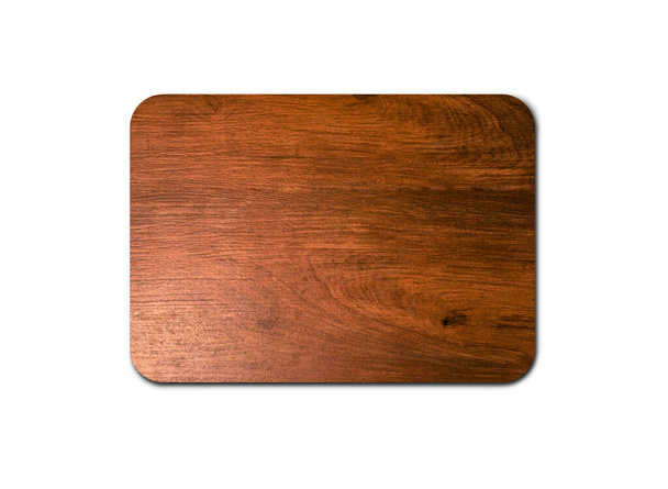 Moderní dřevěná deska textura izolované na bílém pozadí s kopírovacím prostorem pro design nebo práci. cesta oříznutí - Fotografie, Obrázek