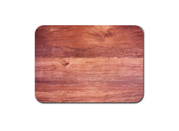 Modern wood board texture isolated on white background with copy space for design or work. clipping path - Photo, Image