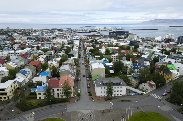 στο κέντρο του Ρέικιαβικ, Ισλανδία - Φωτογραφία, εικόνα