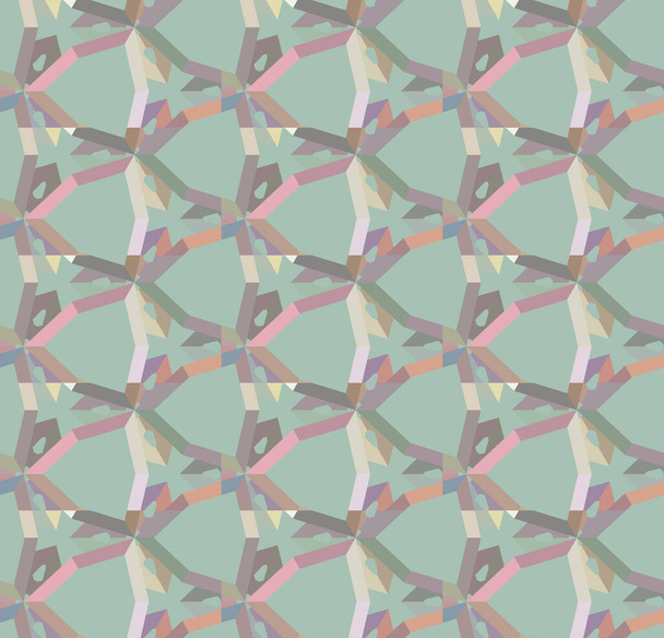 seamless pattern with geometric shapes vector illustration - Вектор, зображення