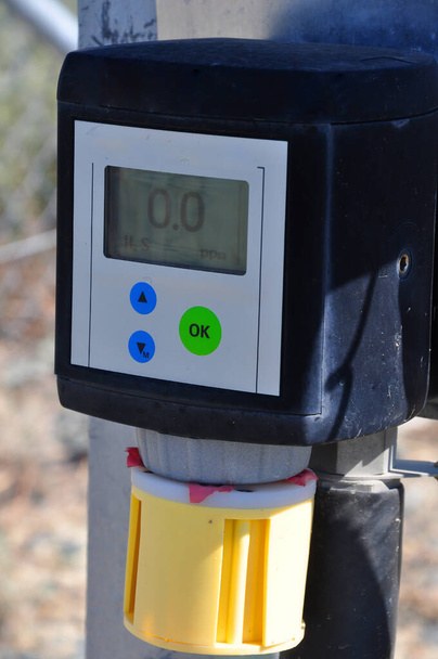 De slimme H2S detector voor de olie industrie - Foto, afbeelding