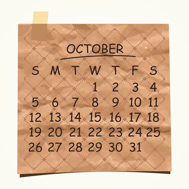 2014 calendar design. - Vector, Image