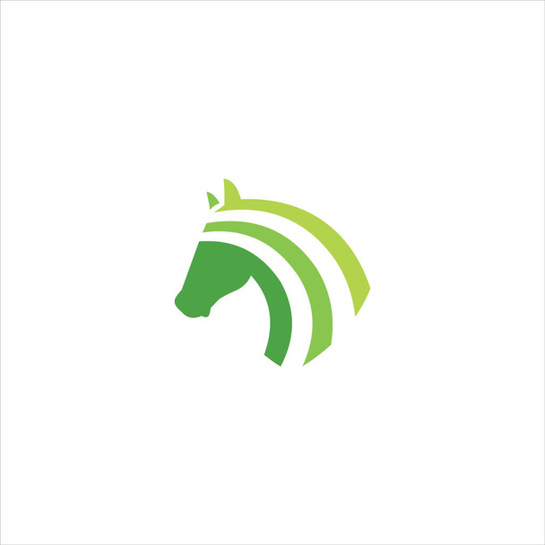 Eläinten hevosen logo vektorin suunnittelumallit
 - Vektori, kuva
