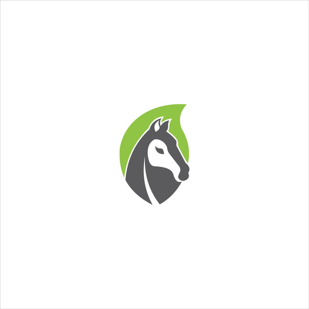 Hayvan atı logo vektör tasarım şablonları - Vektör, Görsel