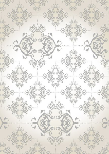 Vertical vintage background for Book cover vector - Διάνυσμα, εικόνα