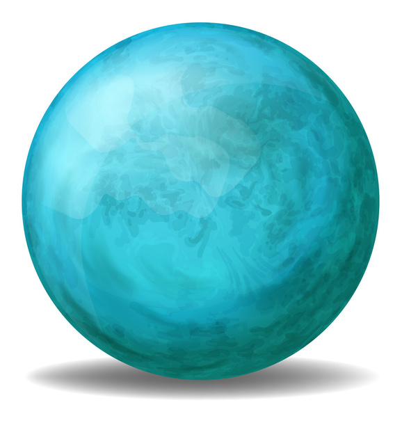 modrý míč - Vektor, obrázek