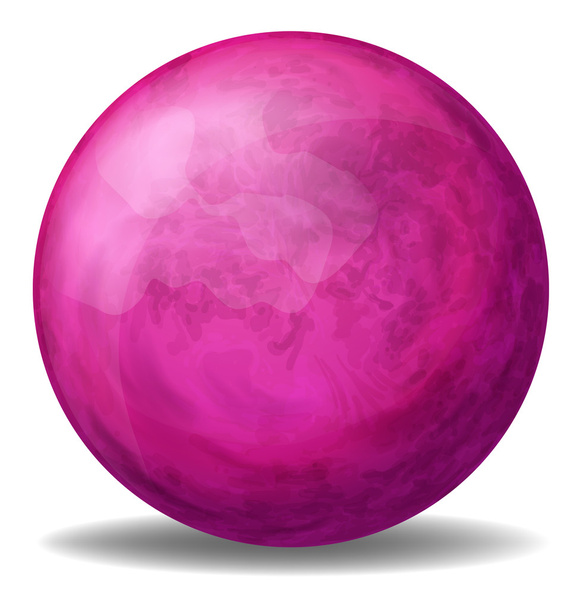 ピンクのボール - ベクター画像