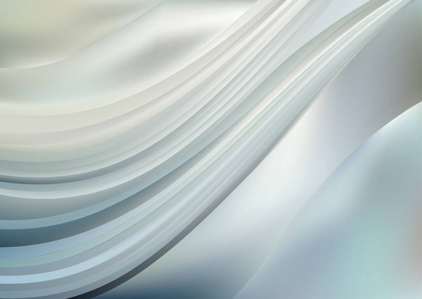 White Aqua Colorful Background Vector Illustration Design - Vector, Image