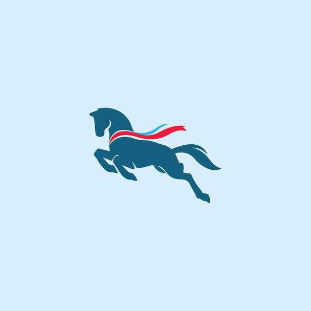 Логотип коня тварин Векторний дизайн шаблони
 - Вектор, зображення