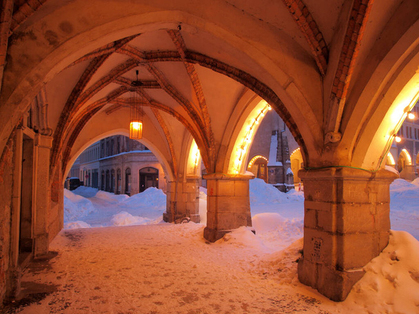 Alemanha Deutschland Saxon Sachsen Grlitz Snow
 - Foto, Imagem