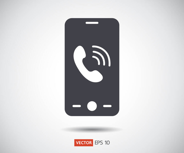 icono del teléfono inteligente, ilustración del vector del logotipo del teléfono móvil
 - Vector, imagen