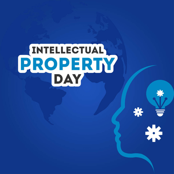 Intellectual Property Day Vector Design For Banner And Background - Vector, Image