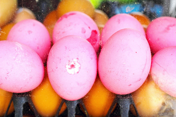 Uovo conservato con uovo - rosa uovo
. - Foto, immagini