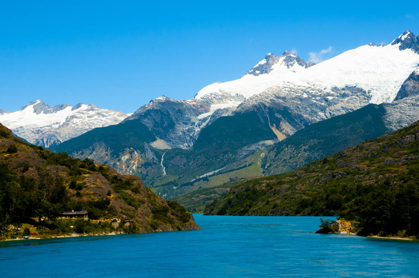 Andien vuoristo Patagoniassa - Chile - Valokuva, kuva