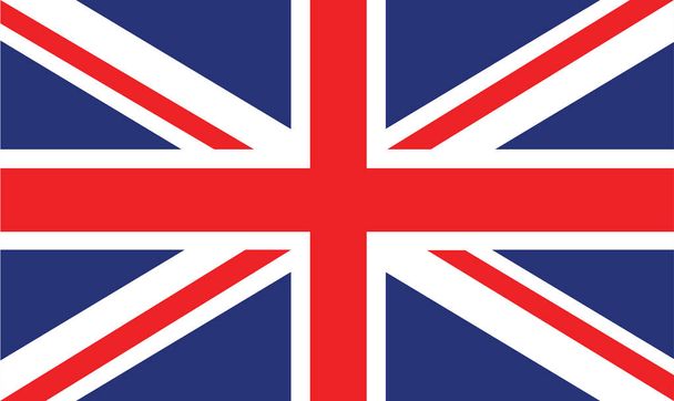 Vektorbild der britischen Flagge - Vektor, Bild