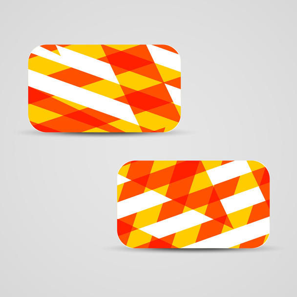 Vector business-card set for your design - Вектор,изображение