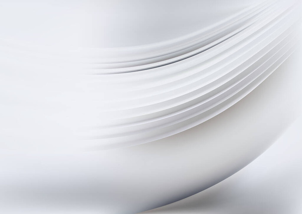 White Close Up Abstract Background Vector Illustration Design - Вектор, зображення