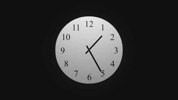 Zegar odliczanie 24 godziny na dobę Fast Speed Time-lapse 4K HD - Materiał filmowy, wideo