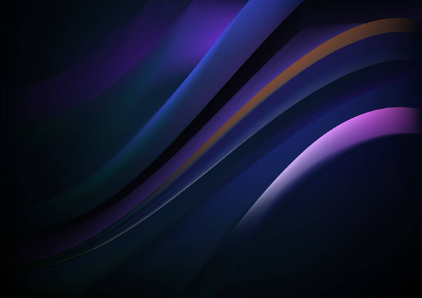 Синій фіолетовий гладкий фон Векторні ілюстрації Дизайн
 - Вектор, зображення