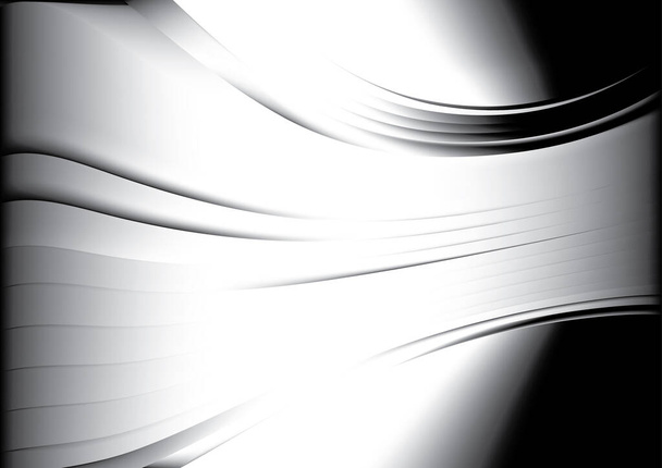 White Light Decorative Background Vector Illustration Design - Vector, Image