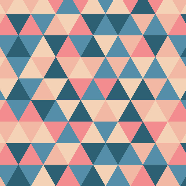 Seamless Triangle Background Pattern Illustration - Photo, Image
