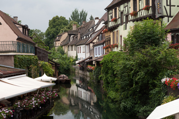 Casas de Colmar, Alsácia, França
 - Foto, Imagem