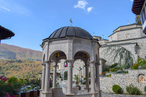 Monasterio de Saint Jovan Bigorski. Monasterio ortodoxo macedonio, Macedonia
 - Foto, Imagen