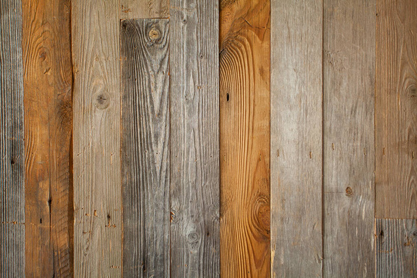 Beautiful background image with wooden planks in rustic style - Photo, Image