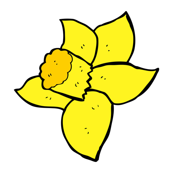 Cartoon bloem - Vector, afbeelding