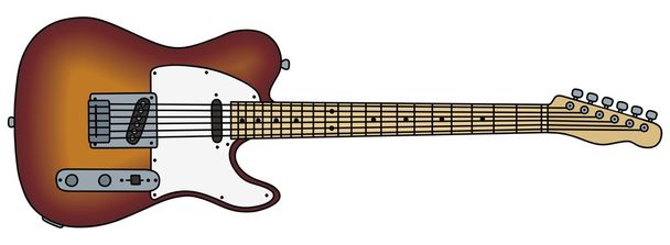 Electric guitar - Vector, Image