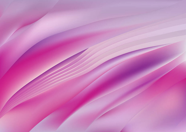 Pink Violet Dynamic Background Vector Illustration Design - Vector, Image