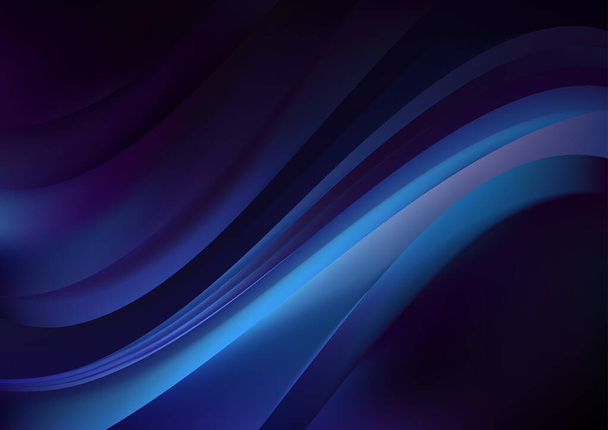 Синій фіолетовий елегантний фон Векторні ілюстрації Дизайн
 - Вектор, зображення
