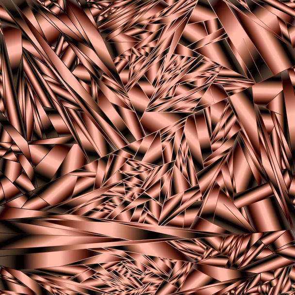Shattered metal background - vector illustration  - Vector, Image