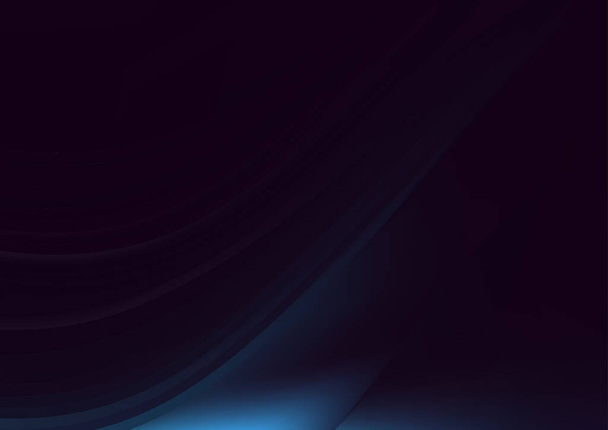 Sininen violetti moderni tausta vektori kuvituksen suunnittelu - Vektori, kuva