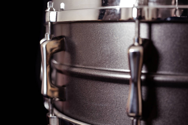 Detail of a drum kit closeup. - Foto, Bild