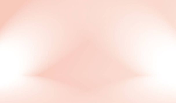 abstraktní rozostření pastelové krásné broskvové růžové barvy nebe teplý tón pozadí pro design jako banner, slide show nebo jiné - Fotografie, Obrázek