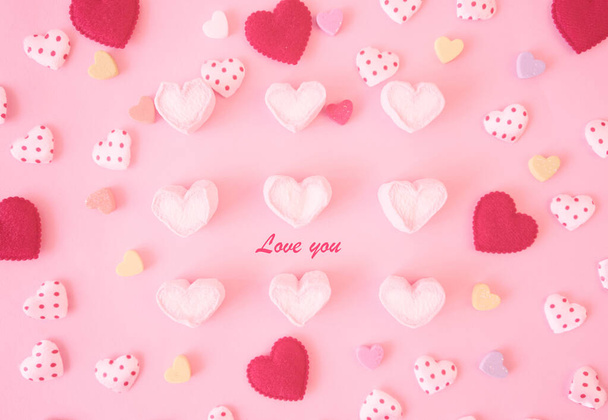 Heart blackground for valentine day love concept - Photo, Image