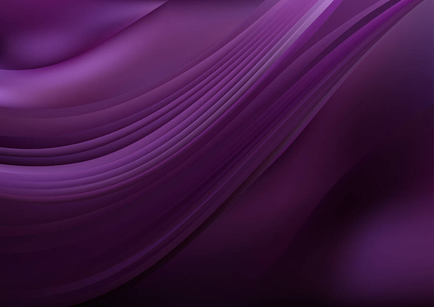 Violett Blau Eleganter Hintergrund Vektor Illustration Design - Vektor, Bild