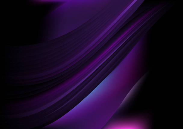 Fialové fialové barevné pozadí vektorové ilustrace Design - Vektor, obrázek