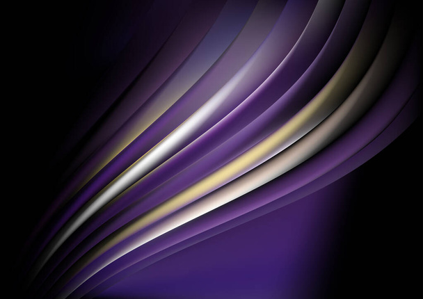 Фіолетово синій фрактал фон Векторні ілюстрації Дизайн
 - Вектор, зображення