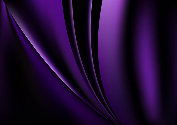 Violet Blue Soft Background Vector Illustration Design - Vector, Image