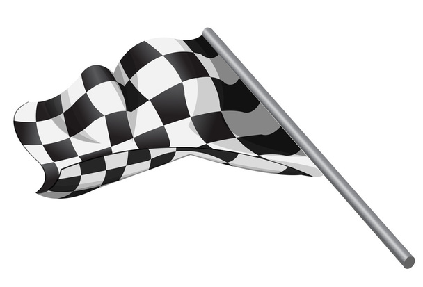 Racing Flag - Vektor, obrázek