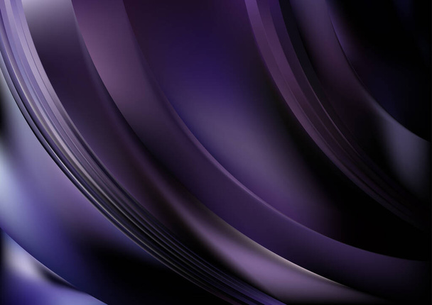 Violet Blauw Dynamisch Achtergrond Vector Illustratie Ontwerp - Vector, afbeelding