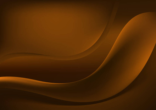 オレンジ自然環境現代背景ベクトルイラストデザイン - ベクター画像
