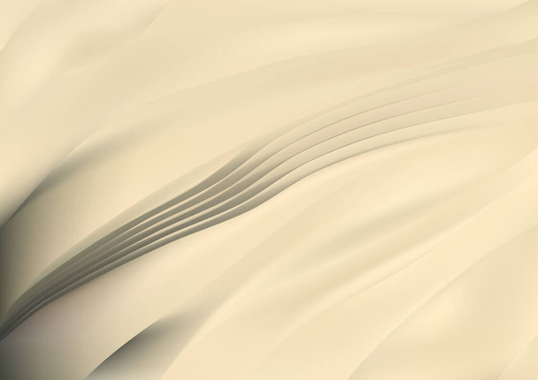 White Line Modern Background Vector Illustration Design - Vector, Image
