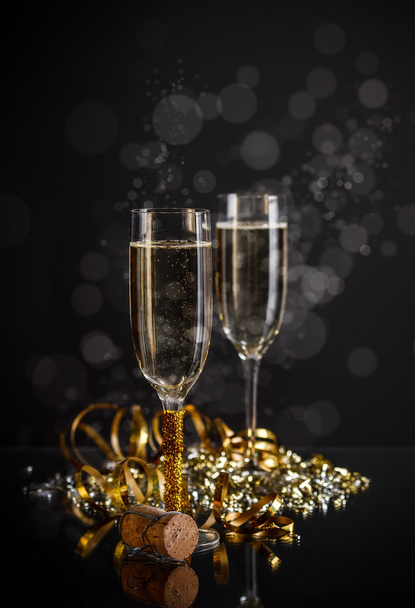 Champagne glasses - Photo, Image