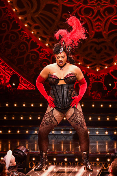 NEW YORK, NEW YORK - SEPTEMBER 09: Opening performance on the stage during  The Blonds x Moulin Rouge The Musical during New York Fashion Week: The Shows on September 09, 2019 in NYC. - 写真・画像
